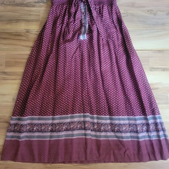 Vintage 70s Boho Peasant Dress - Picture 3 of 11